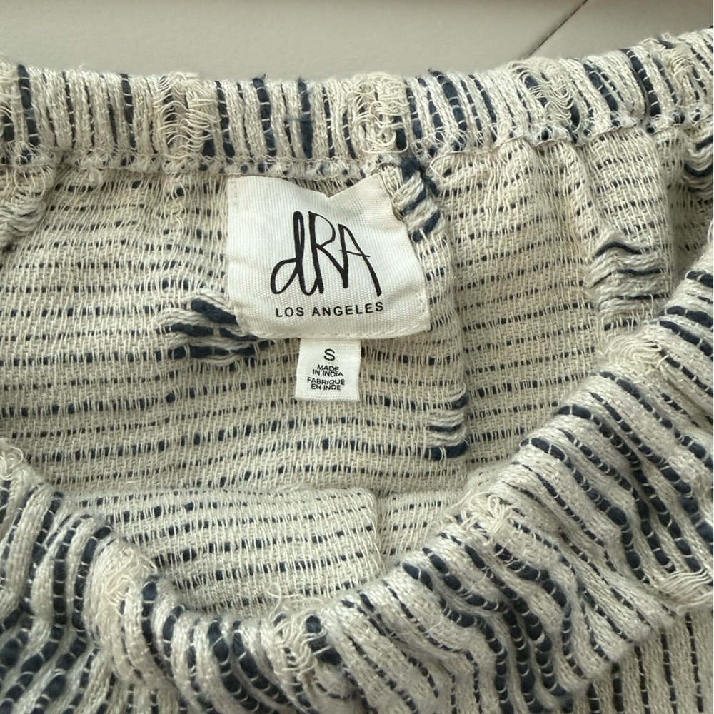 Anthropologie DRA Los Angeles Off-Shoulder Textured Summer Dress. - Picture 5 of 7